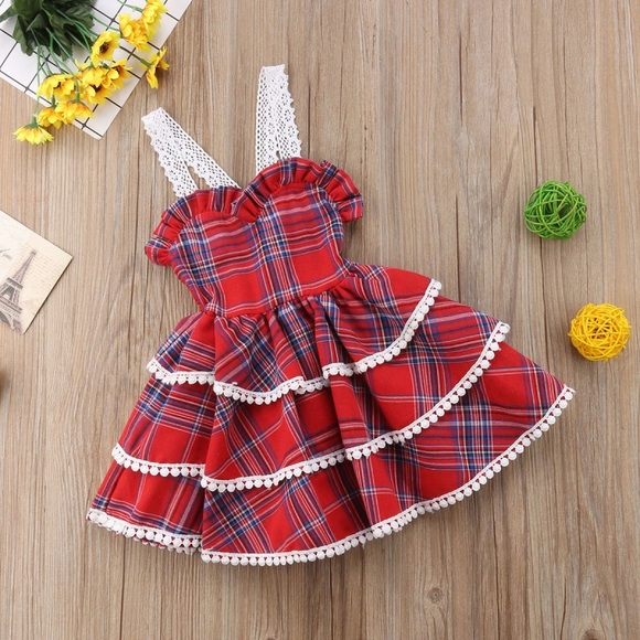 💝🎁 Princess sweet toddler girl party dress 👗 - Picture 5 of 8